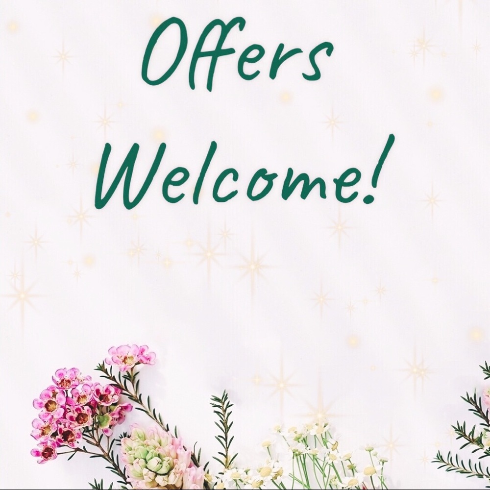 Offers Welcome!